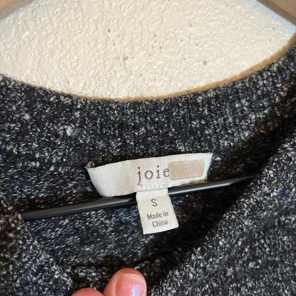 Joie Sweater - Women's Single Cream Gray - Charcoal Grey - Picture 7 of 9